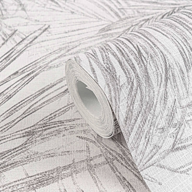 Palm Leaf Motif Wallpaper