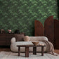 Palm Leaf Motif Wallpaper