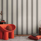 Wide Linear Stripe Wallpaper