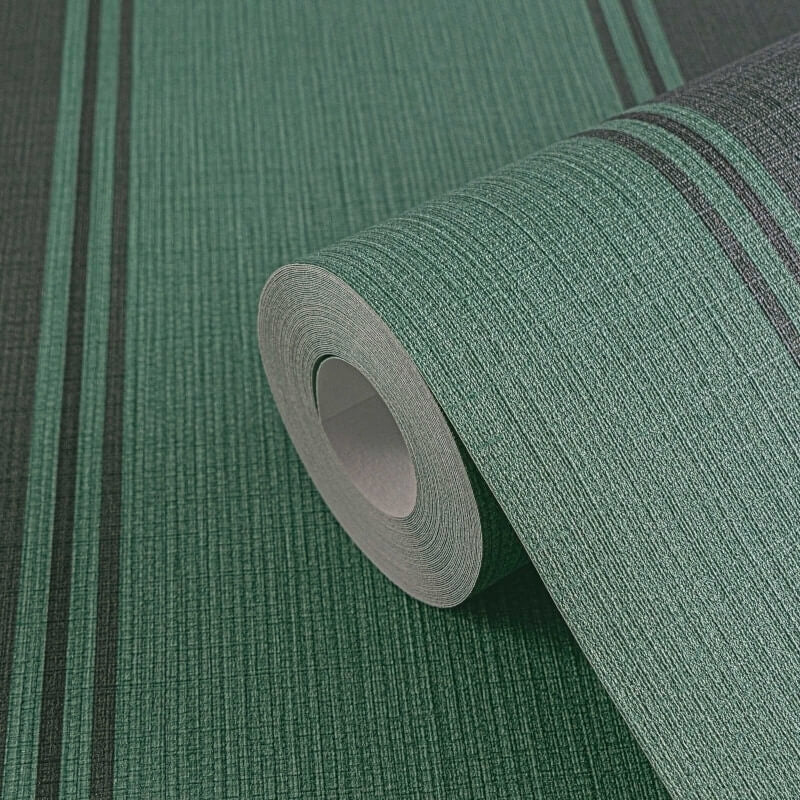 Wide Linear Stripe Wallpaper