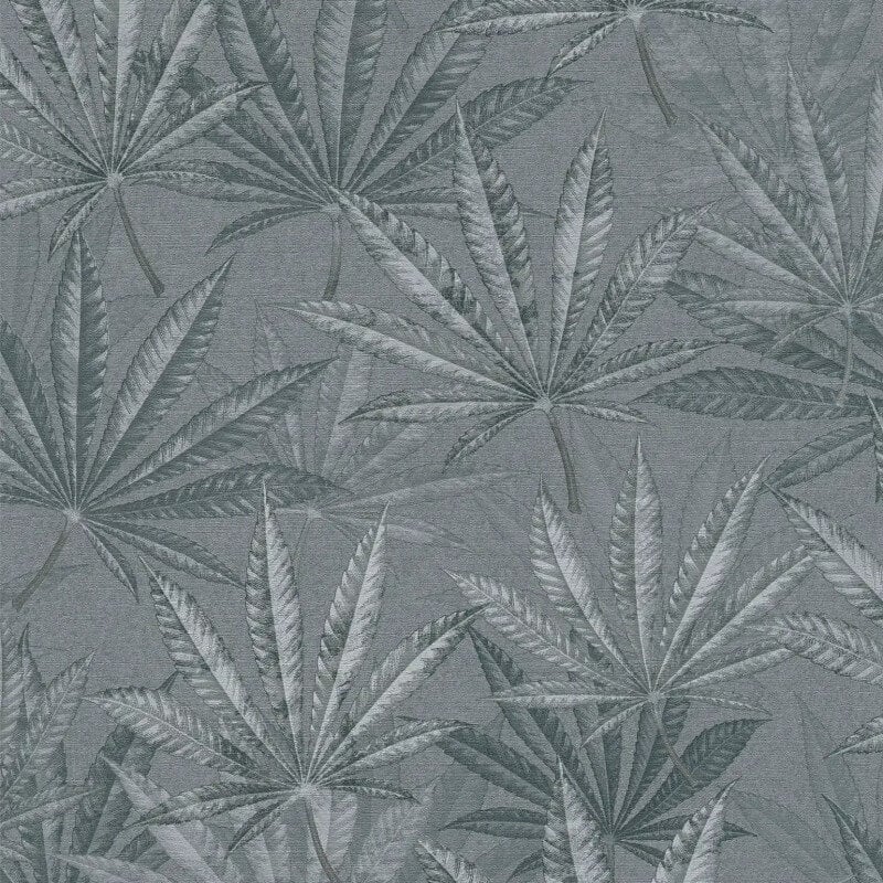 Layered Palm Leaves Wallpaper