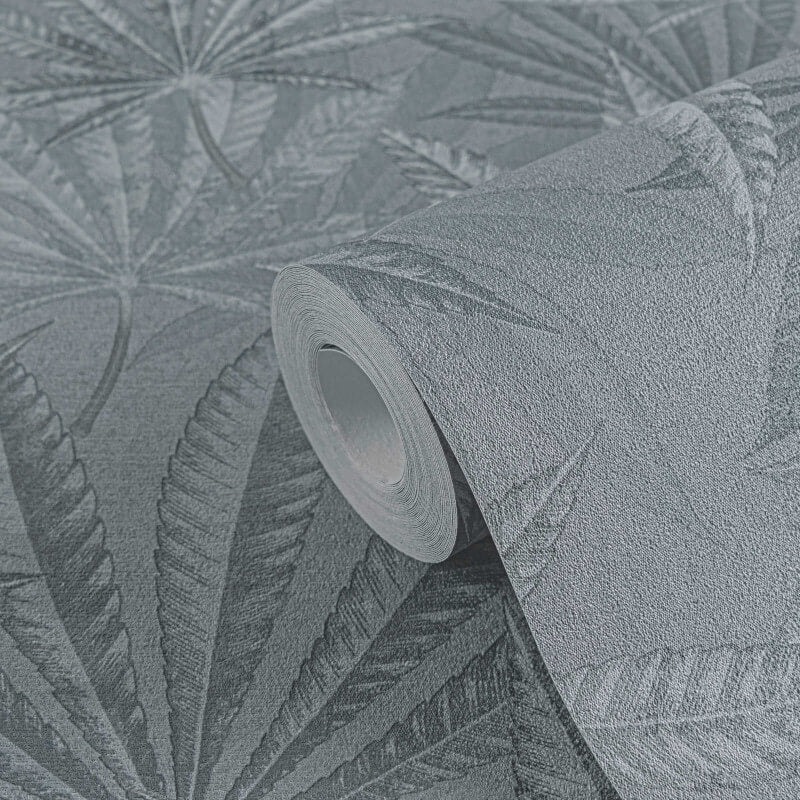 Layered Palm Leaves Wallpaper