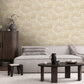 Layered Palm Leaves Wallpaper