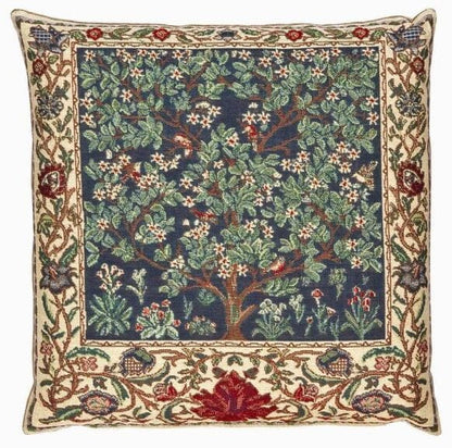 The Garden Tapestry Cushion with Feather Filler 