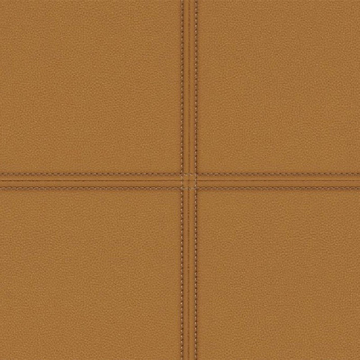 Faux Leather Tile Panel Club Wallpaper – Lionheart Wallpaper