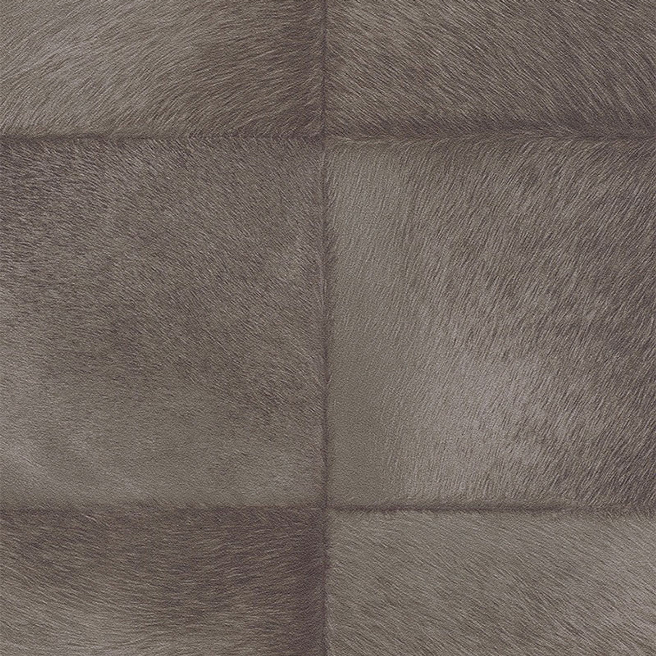 419139 - Faux Reindeer Fur Tile Panel Club Wallpaper - Brown - Rasch
