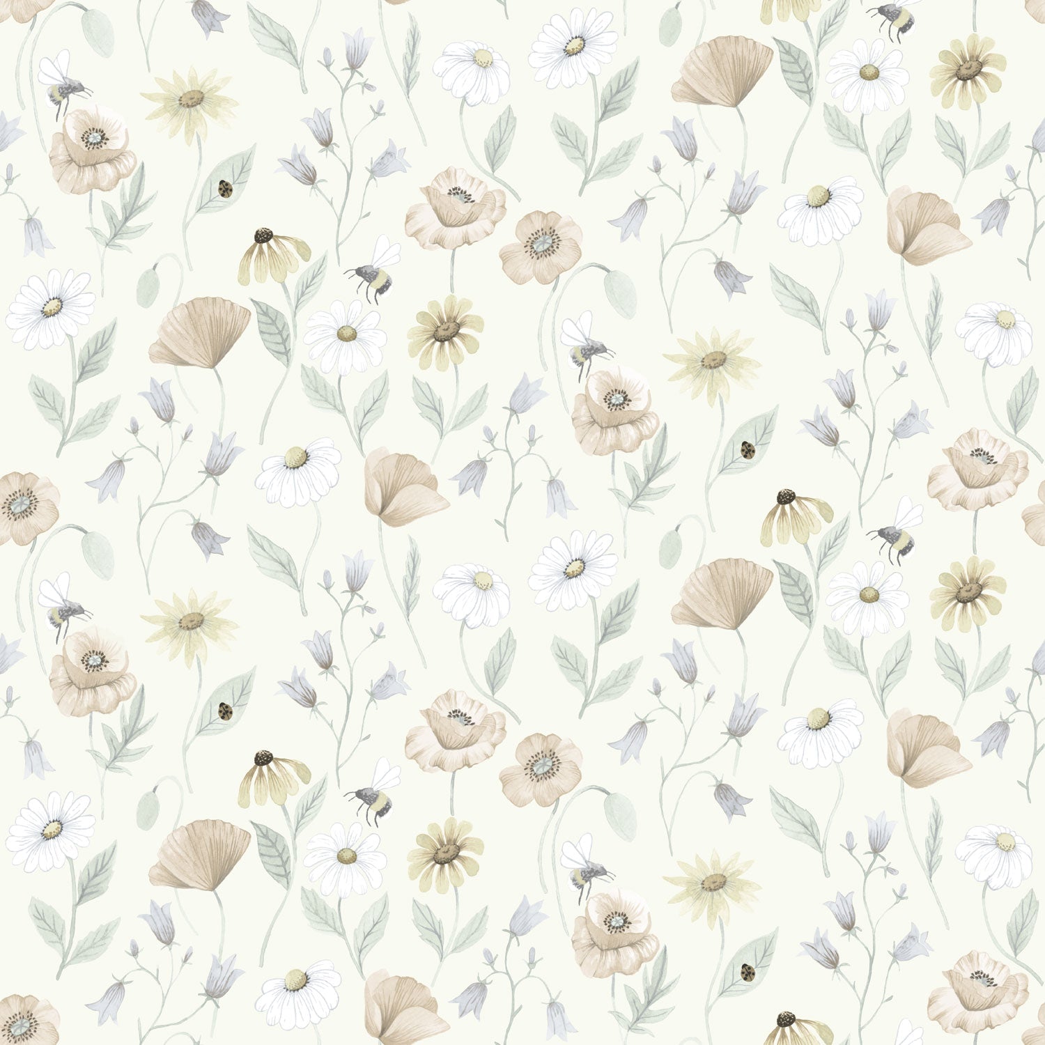 43101 - Blaklocka Wallpaper - Green - Midbec