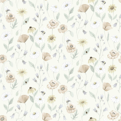 43101 - Blaklocka Wallpaper - Green - Midbec