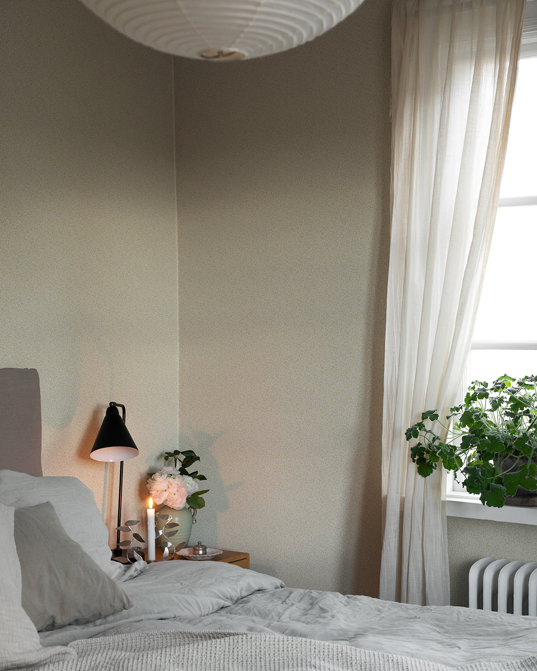 43128 - Mini Wallpaper - White - Midbec