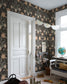 44107 - Filippa Wallpaper - Black - Midbec