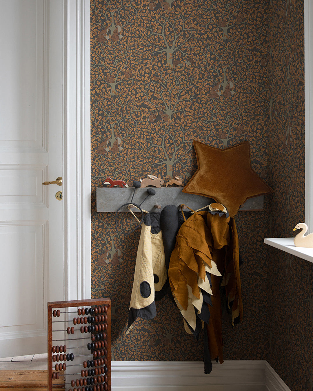 44114 - Per Wallpaper - Brown - Midbec