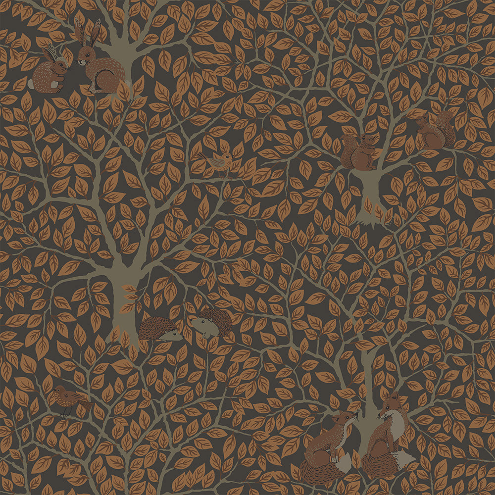 44114 - Per Wallpaper - Brown - Midbec