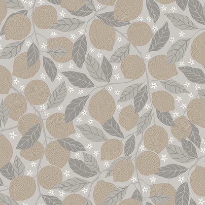 44117 - Lemona Wallpaper - Gray - Midbec