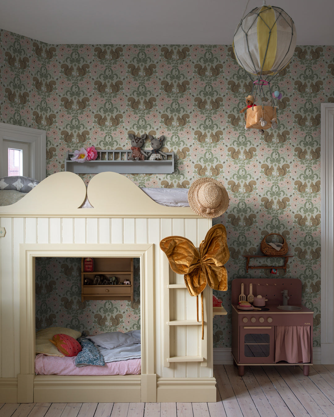 44120 - Kurre Wallpaper - Pink - Midbec