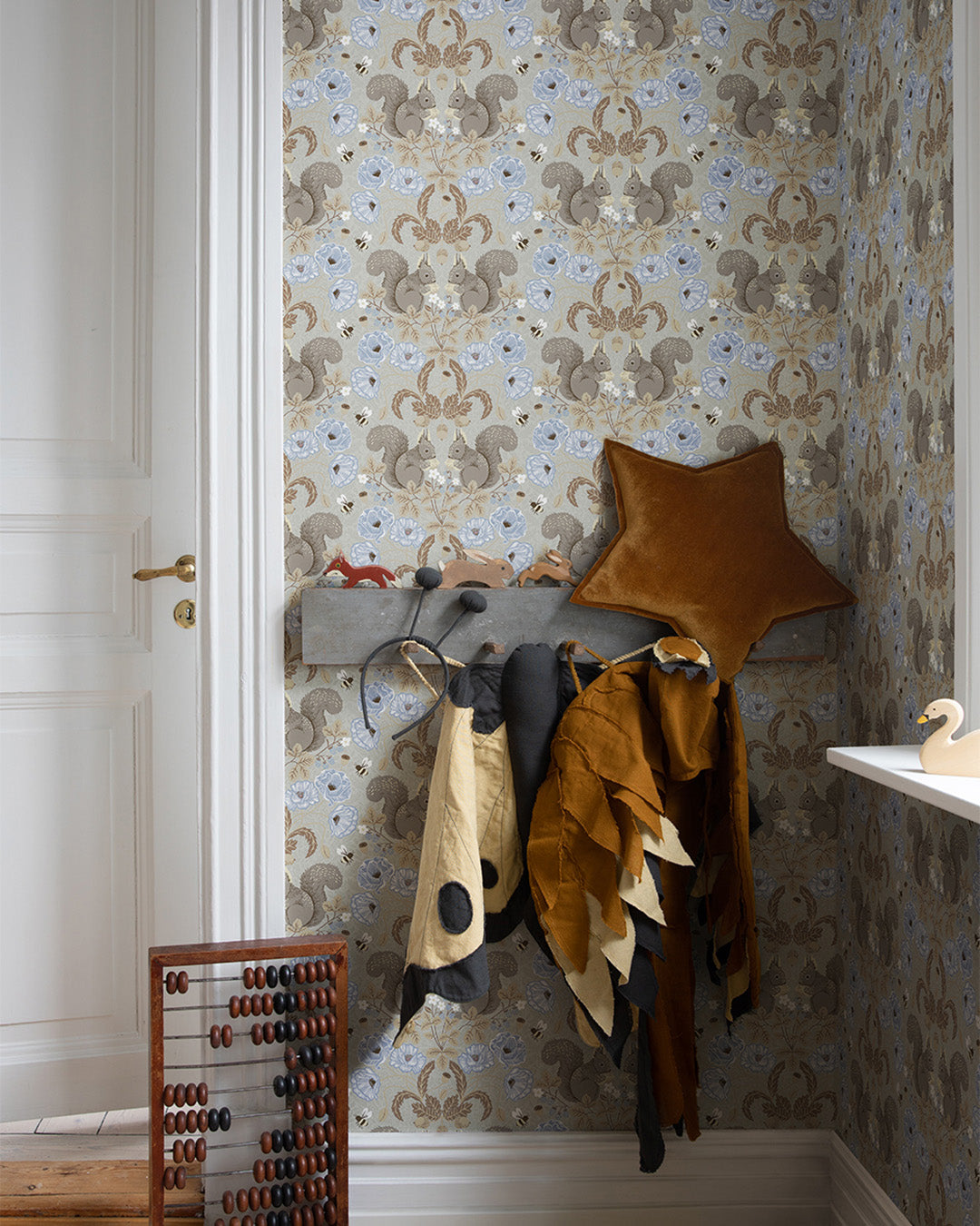 44121 - Kurre Wallpaper - Light Blue - Midbec