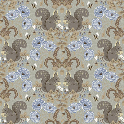 44121 - Kurre Wallpaper - Light Blue - Midbec