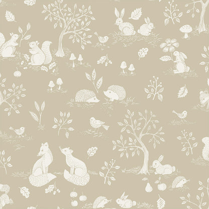 44126 - Ivar Wallpaper - Beige - Midbec