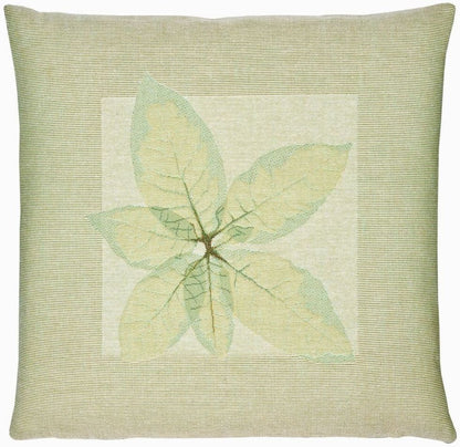 Leaves II Tapestry Cushion with Feather Filler 