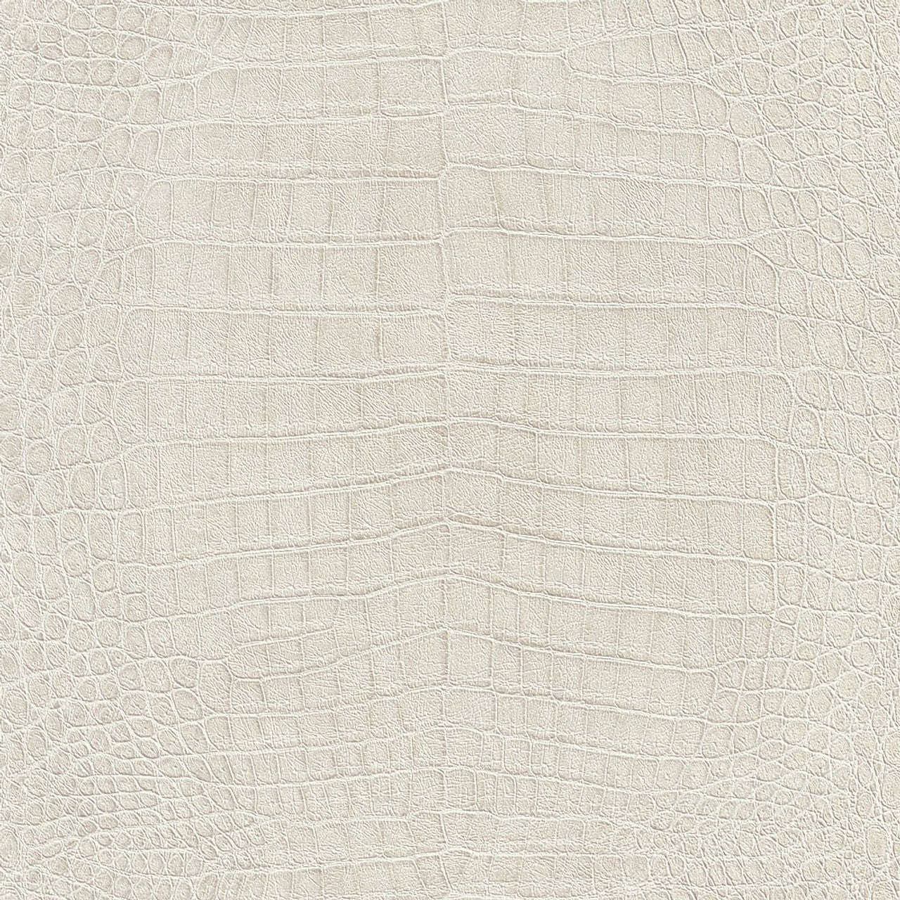 474152 - African Queen II Croc Effect Wallpaper - Silver - Rasch