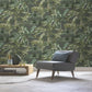 485271 - Florentine Jungle Leaves Wallpaper - Green - Rasch