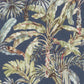 485288 - Florentine Jungle Leaves Wallpaper - Green/Blue - Rasch