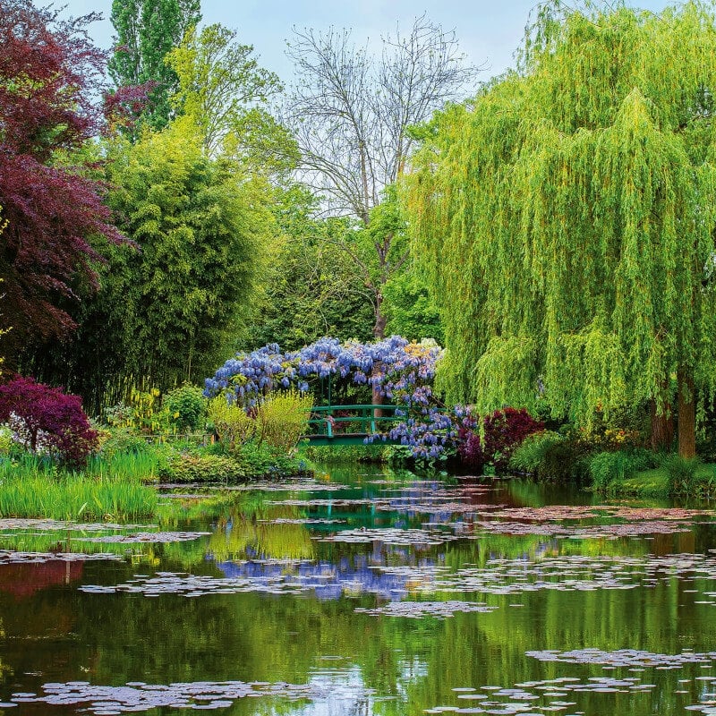 Wall-art Monet's Garden In France Wall Mural
