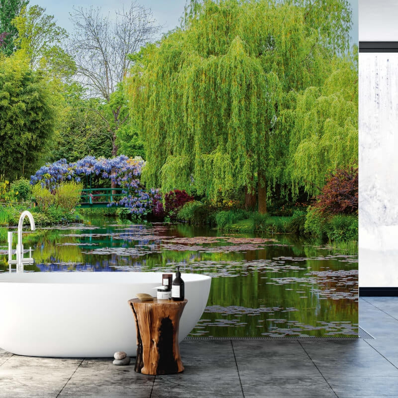 Wall-art Monet's Garden In France Wall Mural