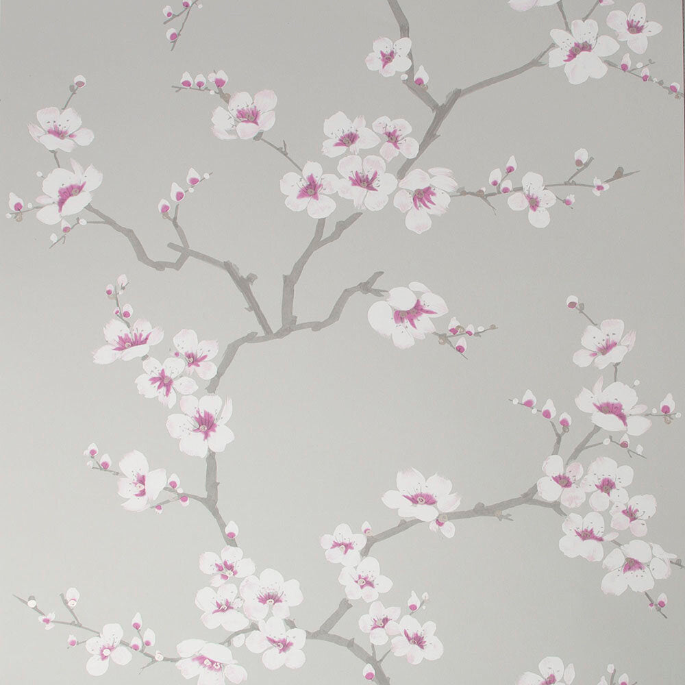 Apple Blossom Wallpaper - Silver