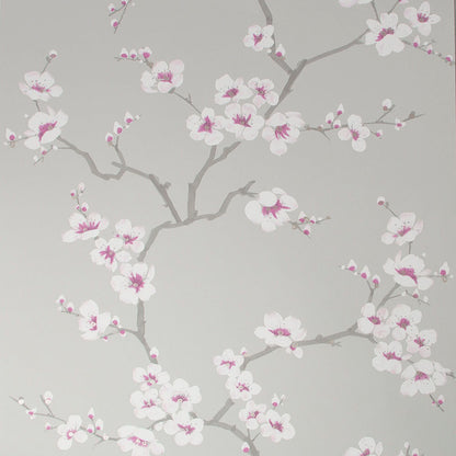 Apple Blossom Wallpaper - Silver