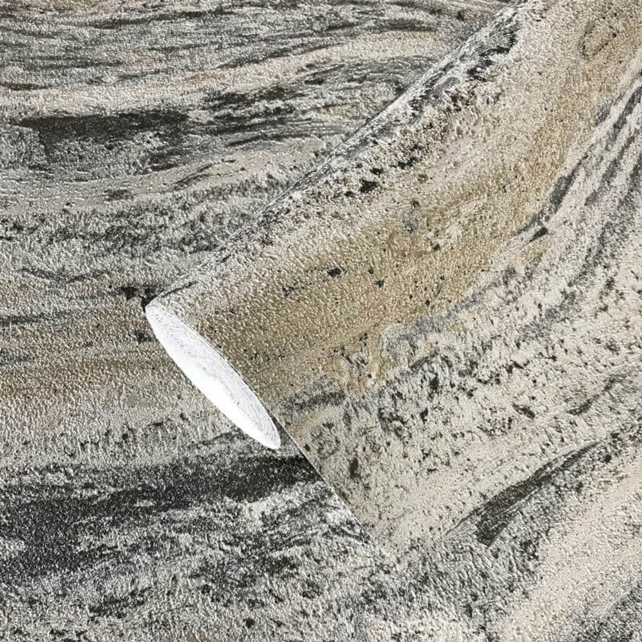 519228 - Onyx Avant-Garde Wallpaper - Natural & Gold - Rasch