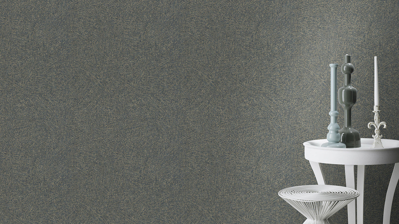 520262 - Concrete Emporium III Wallpaper - Dark Blue - Rasch