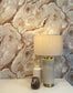 529418 - Vasari Marble Wallpaper - Natural & Rust - Rasch