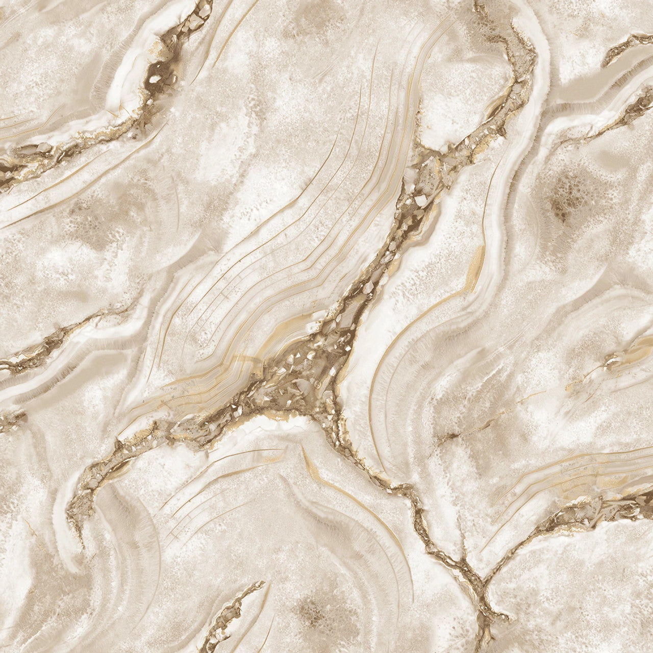 529456 - Vasari Marble Wallpaper - Taupe - Rasch