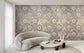 534351 - Sienna Damask Wallpaper - Grey - Rasch