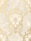 534368 - Sienna Damask Wallpaper - Beige - Rasch