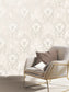 534375 - Sienna Damask Wallpaper - Pearl - Rasch