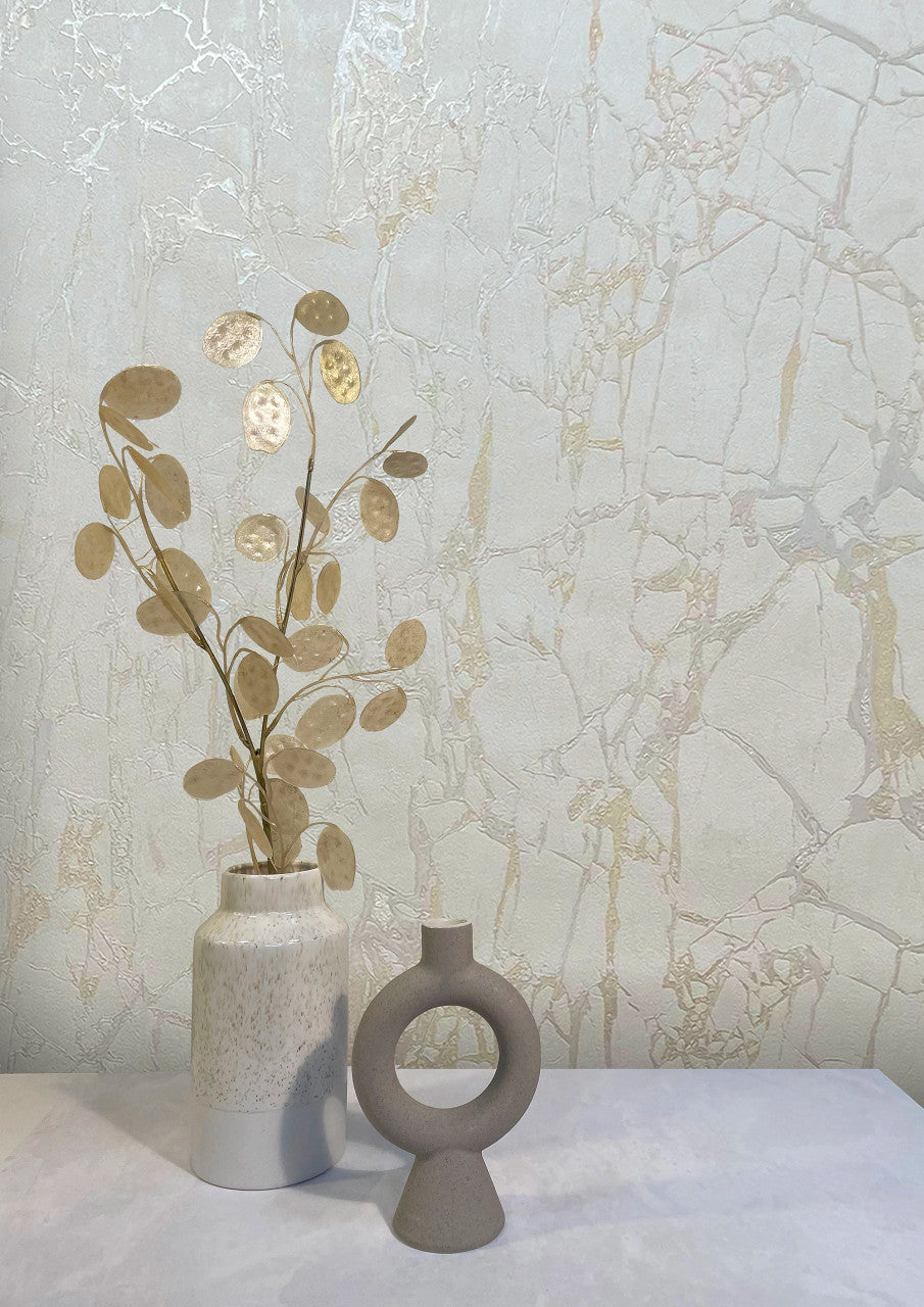538137 - Enzo Marble Wallpaper - Ivory - Rasch