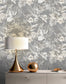 539073 - Paradise Birds Vasari Wallpaper - Grey - Rasch