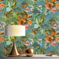 539097 - Paradise Birds Vasari Wallpaper - Multi - Rasch