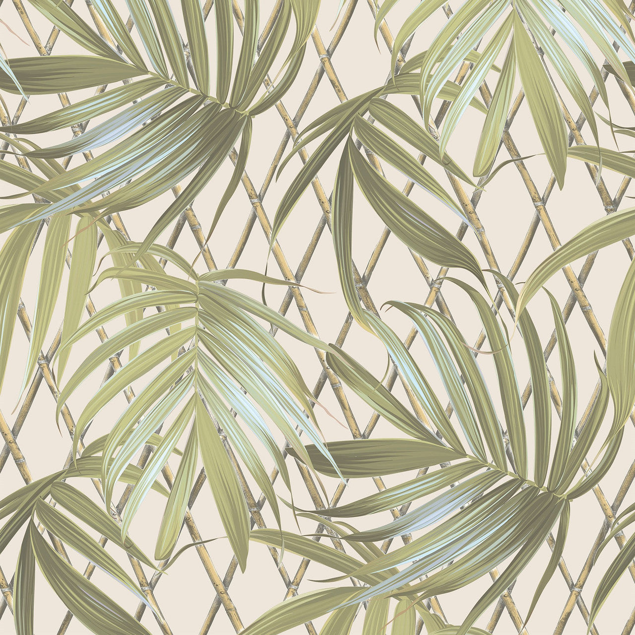 539561 - Paradise Palm Vasari Wallpaper - Green - Rasch