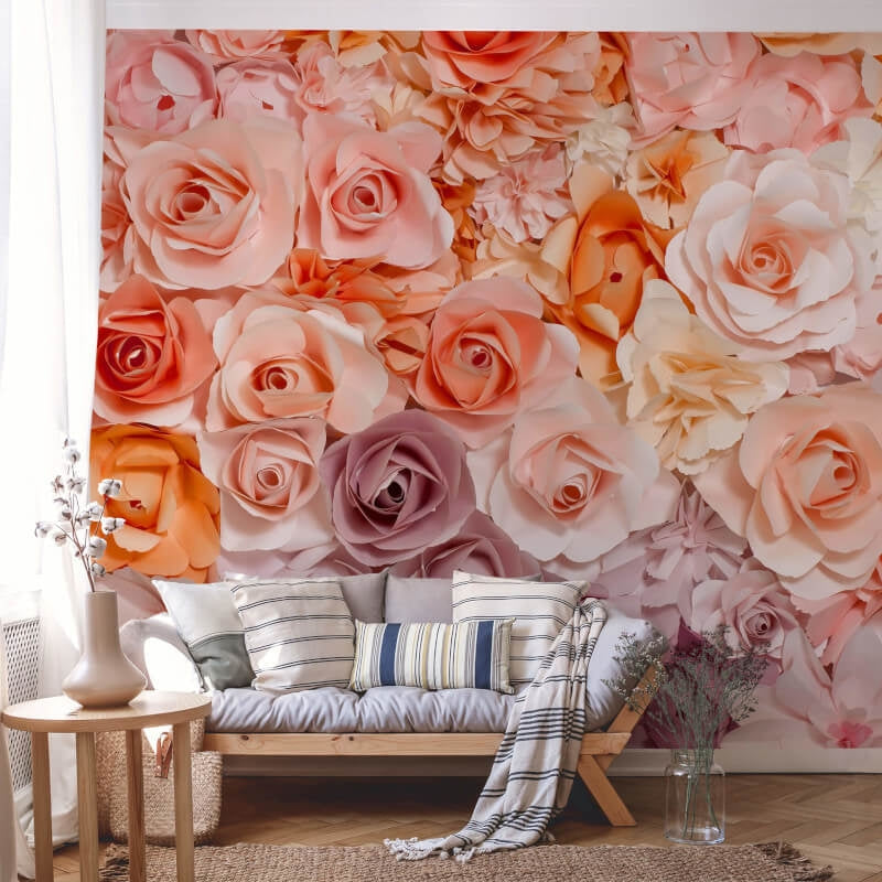 Wall-art Flowers Wall Mural
