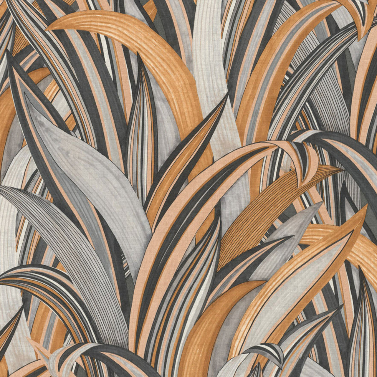 541274 - Amazing Wallpaper - Grey/Ochre - Rasch