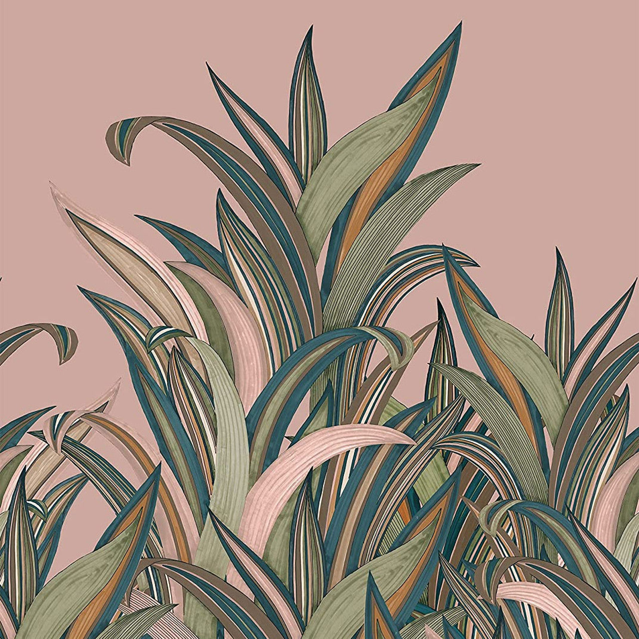 542219 - Amazing Mural Wallpaper - Pink/Multi - Rasch