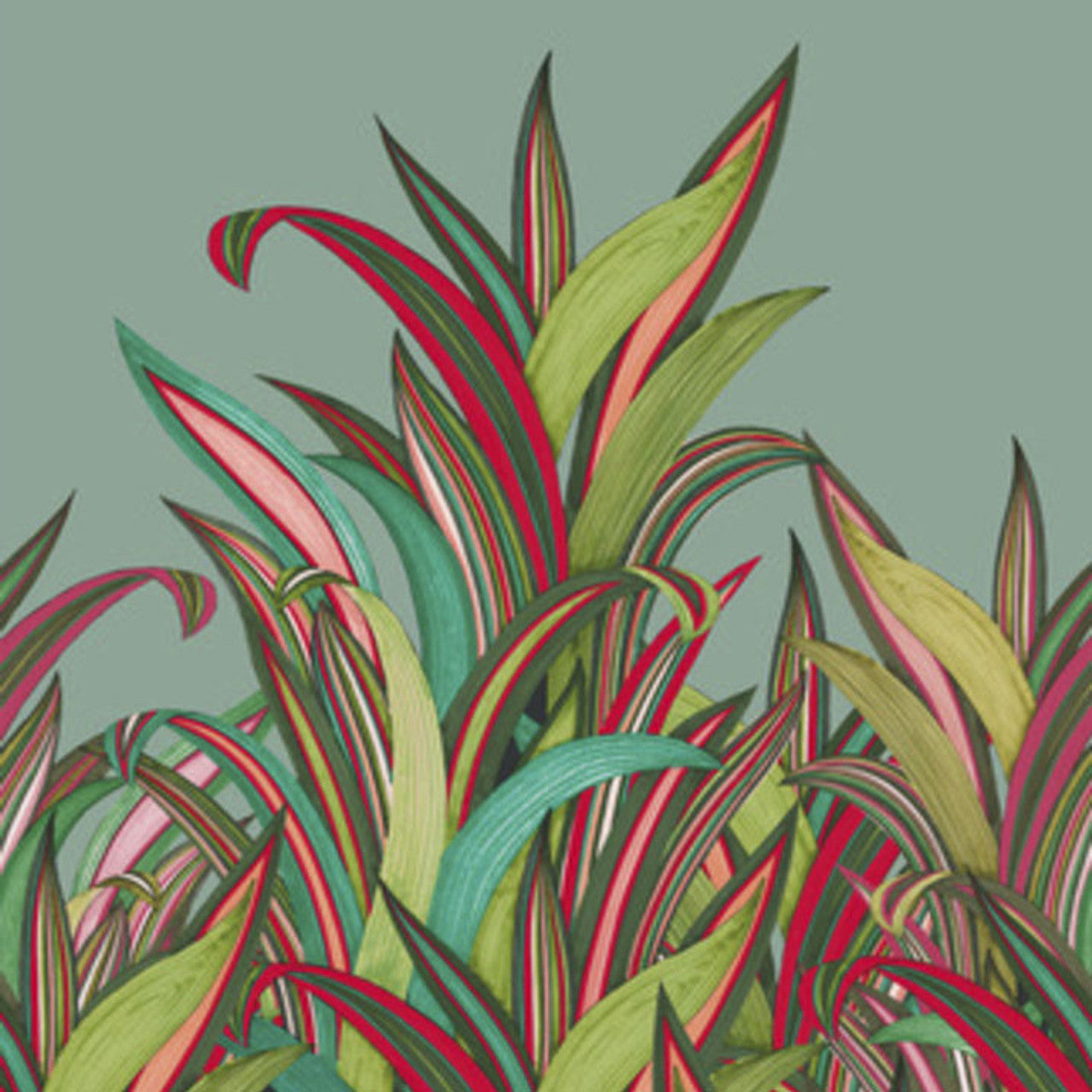 542233 - Amazing Mural Wallpaper - Green/Multi - Rasch