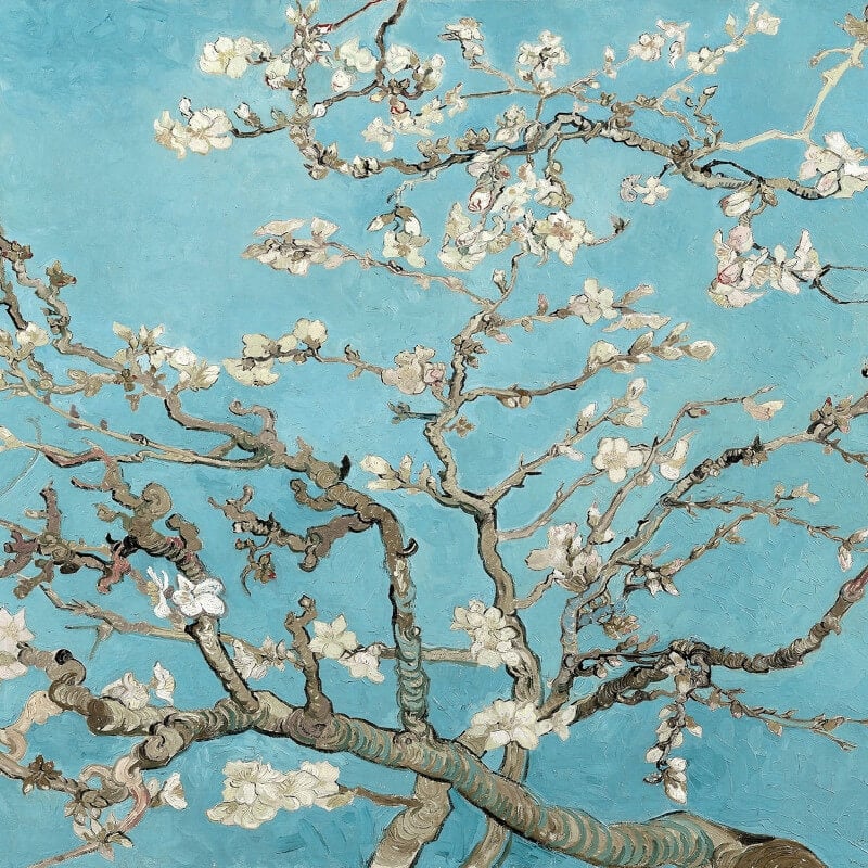 Wall-art Van Gogh Almond Blossom Wall Mural