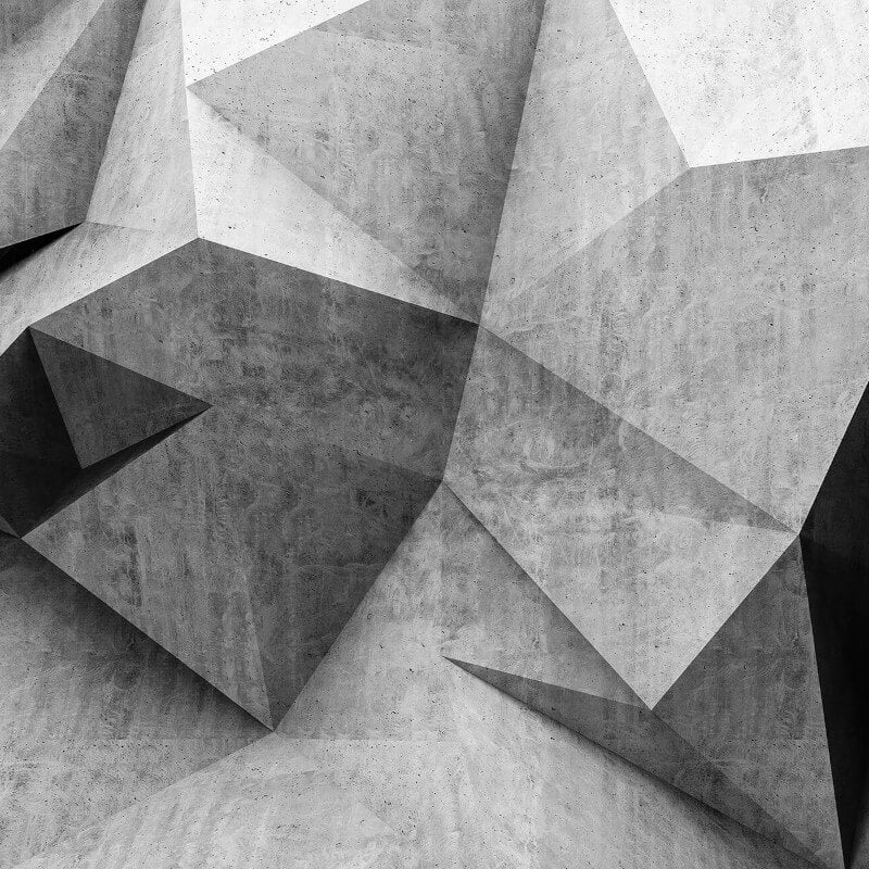 Wall-art 3D Concrete Wall Mural