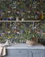 55010 - Brittsommar Wallpaper - Dark Green - Midbec