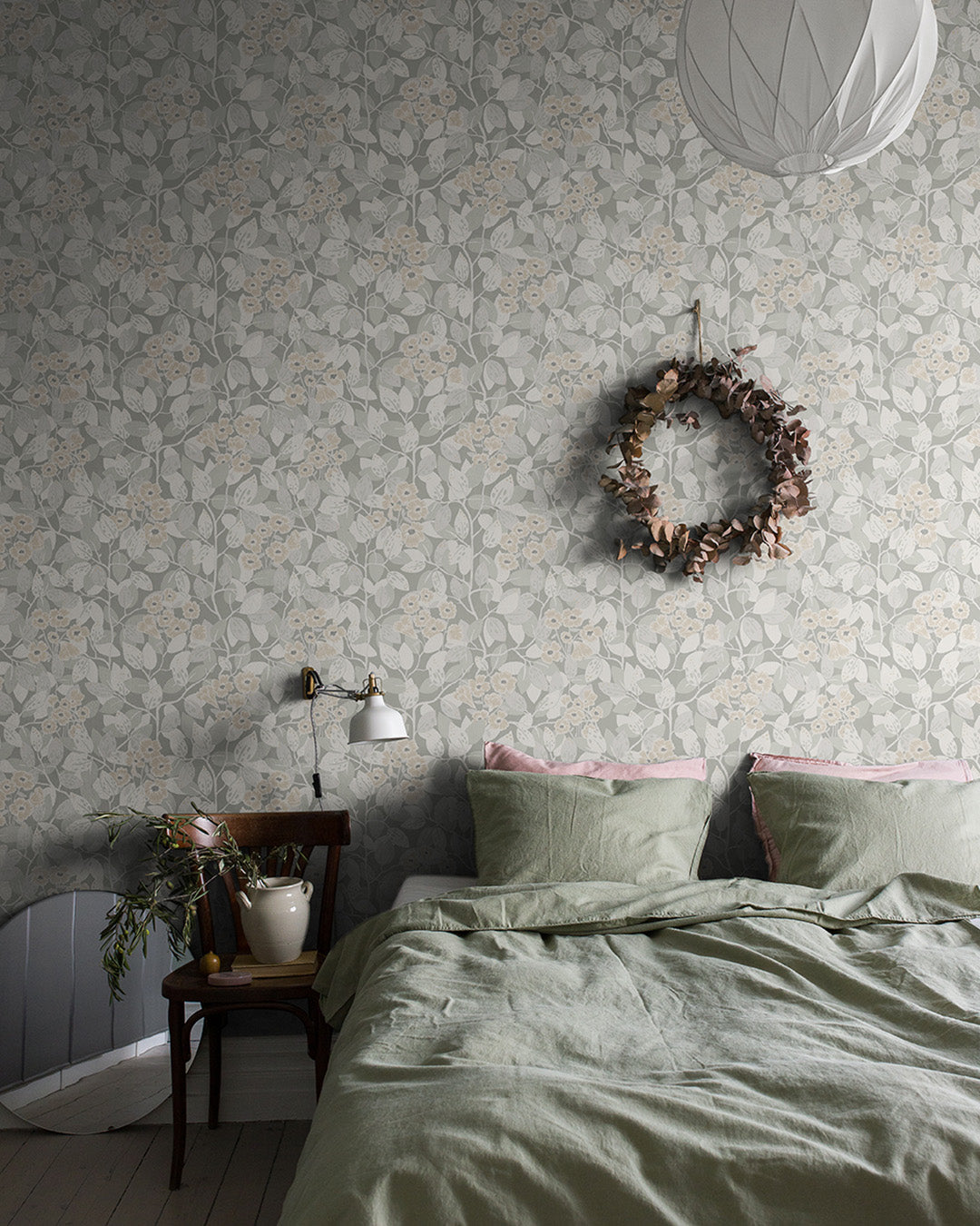 55019 - Henni Wallpaper - Gray - Midbec