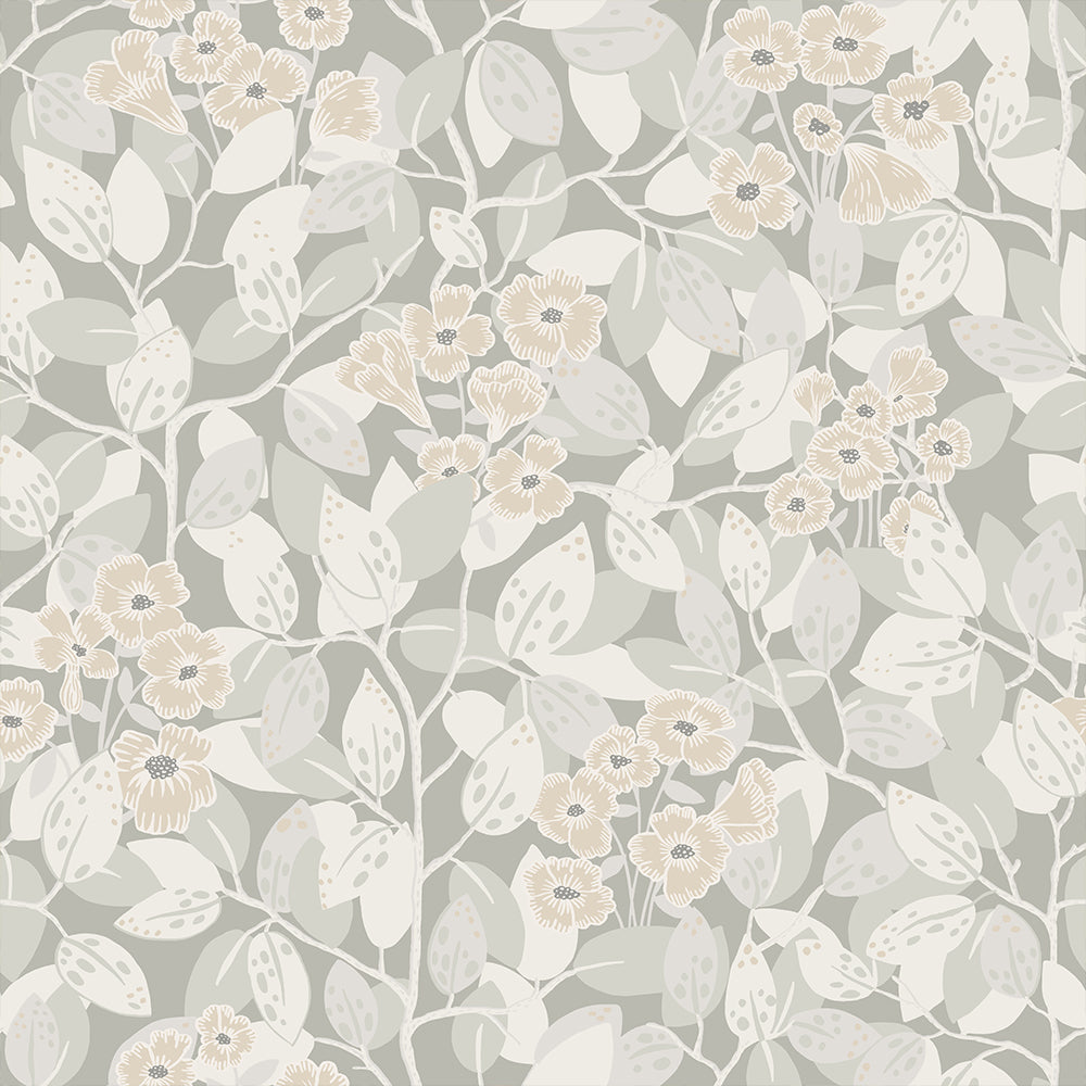55019 - Henni Wallpaper - Gray - Midbec