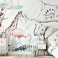 Wall-art Kvilis Jungle Animal Friends Wall Mural